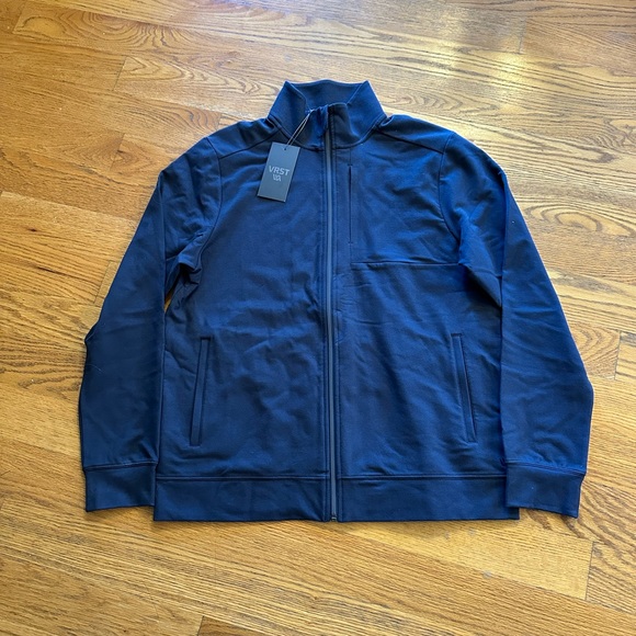 VRST Jackets & Coats Nwt Mens Vrst French Terry Jacket Poshmark